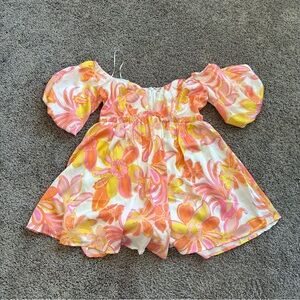 Floral Off-Shoulder Jumpsuit